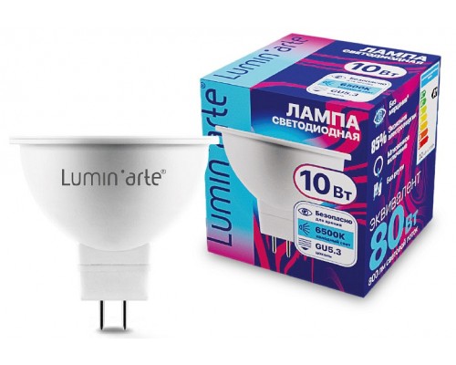 Лампа светодиодная Luminarte  GU5.3 10Вт 6500K LSTD-MR16-10W6KGU5.3