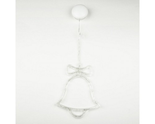 Колокол световой Uniel Колокольчик ULD-H1620-010/STA/3AAA WARM WHITE IP20 BELL
