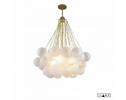 Люстра на штанге iLamp Globe 10099P/3-D800 GL-WH Люстра на штанге iLamp Globe 10099P/3-D800 GL-WH