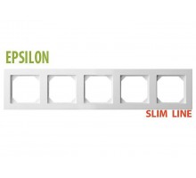 Рамка на 5 постов LIREGUS EPSILON 28-0425