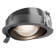 Встраиваемый светильник Maytoni Lens DL105-12W4K-B