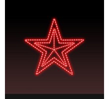 Звезда световая День Победы [0.41x0.39 м] RL-KN-9-11-R