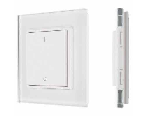 Панель-диммера клавишная накладная Arlight Knob SR-2833K1-RF-UP White (3V, DIM) Панель-диммера клавишная накладная Arlight Knob SR-2833K1-RF-UP White (3V, DIM)