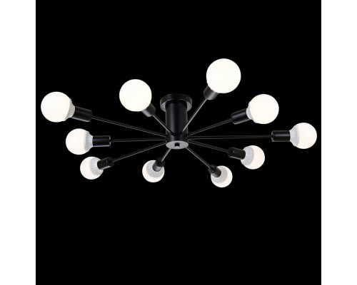 Потолочная люстра Natali Kovaltseva Loft LOFT 79014/10С BLACK Потолочная люстра Natali Kovaltseva Loft LOFT 79014/10С BLACK