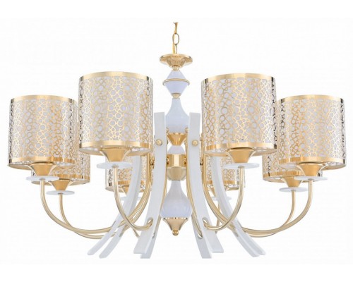Подвесная люстра Arte Milano Florentia-6067 306067/8 Wh/Gd