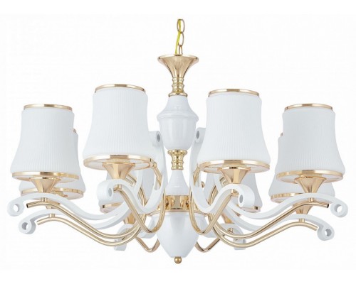 Подвесная люстра Arte Milano Florentia-3987 303987/8 Wh/Gd