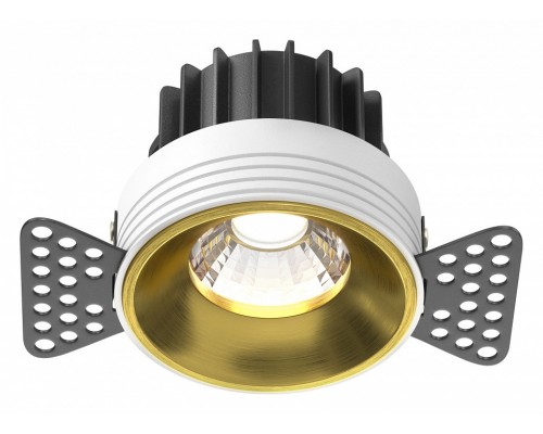 Встраиваемый светильник Maytoni Technical Round DL058-12W4K-TRS-BS