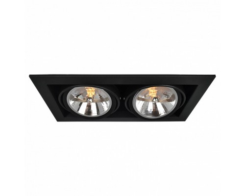 Встраиваемый светильник Arte Lamp Cardani A5935PL-2BK Встраиваемый светильник Arte Lamp Cardani A5935PL-2BK